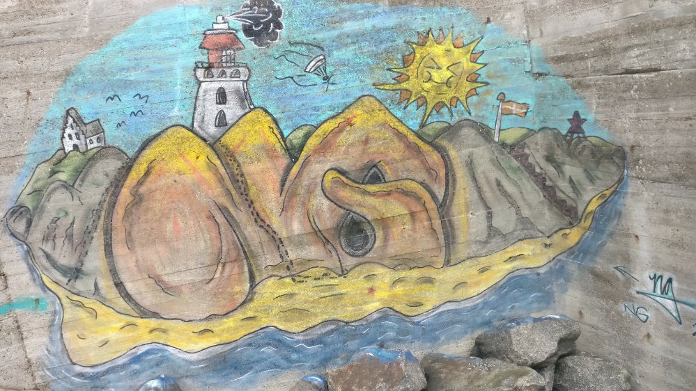 Geschützt: Løkken, Regen und Meer